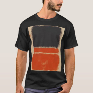 T-shirt Mark Rothko Red 1968 By Mark Rothko