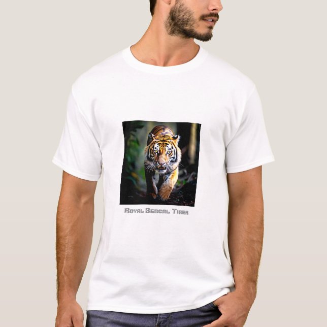 T-shirt Mark royal du Bengale (Devant)