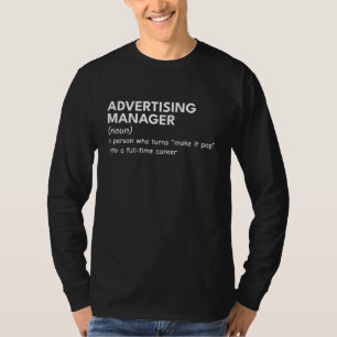 T-shirt Marketing Manager Life - Version amusante