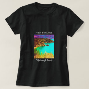 T-shirt Marlborough Sounds Voyage en Nouvelle-Zélande