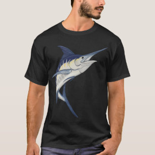 T-shirt Marlin bleu