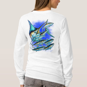 T-shirt Marlin bleu et thon