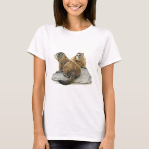 T-shirt Marmot à ventre jaune