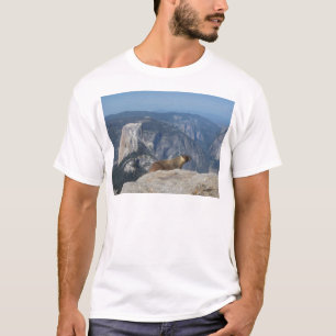 T-shirt Marmot donnant sur demi de dôme du repos de nuage