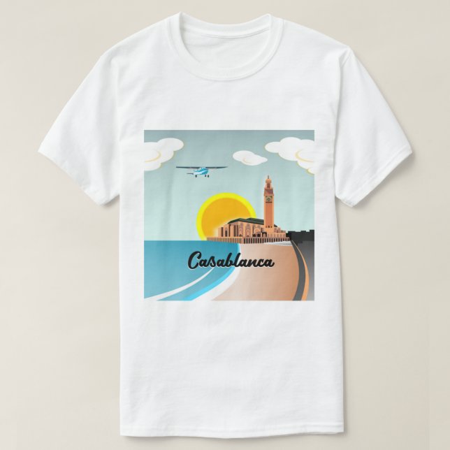 T-shirt Maroc Casablanca Maroc (Design devant)
