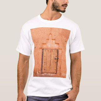 T-shirt Marocain Traditionnel Texture De Fenêtre En Bois