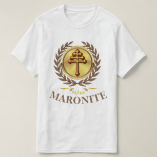 T-Shirt MARONITE (Croix officielle)