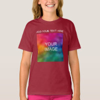Maroon Custom Ajouter Votre Texte Filles Modèles p
