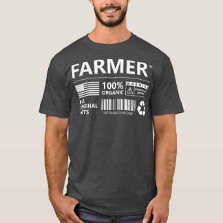 T-shirt Marquage agricole Agriculture Amusante prime agric