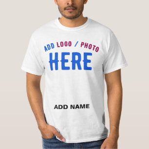 T-SHIRT MARQUE BLANCHE MODERNE ET PERSONNALISABLE VÉRIFIÉE