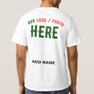 T-SHIRT MARQUE BLANCHE MODERNE ET PERSONNALISABLE VÉRIFIÉE