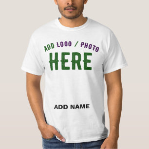 T-SHIRT MARQUE BLANCHE MODERNE ET PERSONNALISABLE VÉRIFIÉE