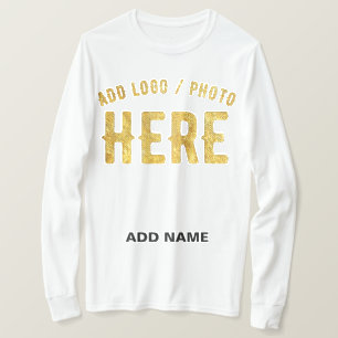 T-SHIRT MARQUE BLANCHE VERIFIEE PERSONNALISABLE MODERNE ET
