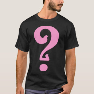 T-shirt Marque de question Art Nouveau