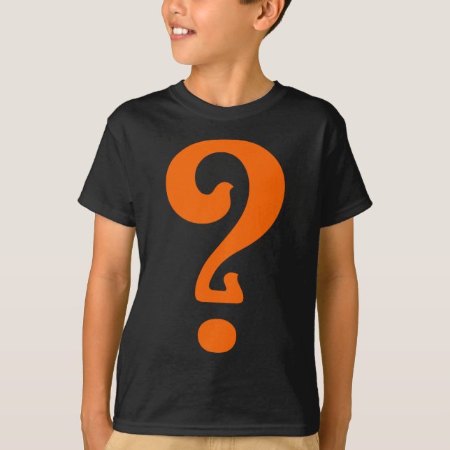 T-shirt Marque de question Art Nouveau (Devant)