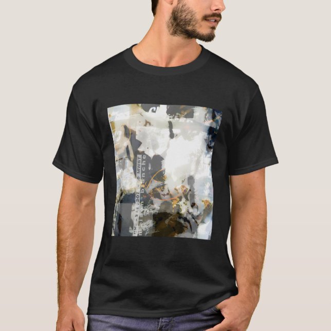 T-shirt Marque Maison Blanche Absract (Devant)
