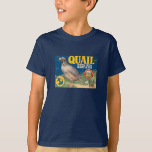 T-shirt Marque Quail Contra Costa Bartletts