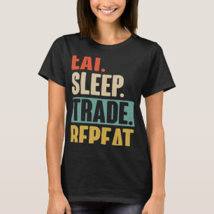 T-shirt Marque Stock du commerçant de commerce de répétiti
