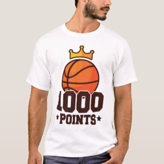 T-shirt Marqueur de basket-ball 1000 points Lycée