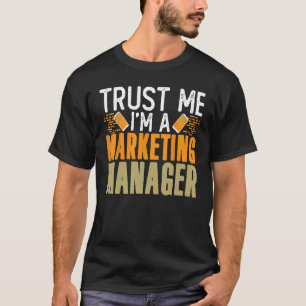 T-shirt Marqueur de stratégie de publicité pour les entonn