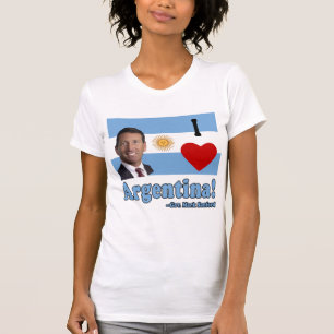 T-shirt Marquez l'amour Argentine de Sanford I
