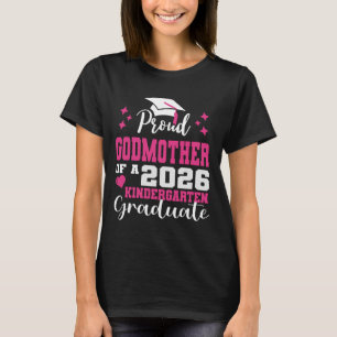 T-shirt Marraine fière de diplômé de maternelle promotion