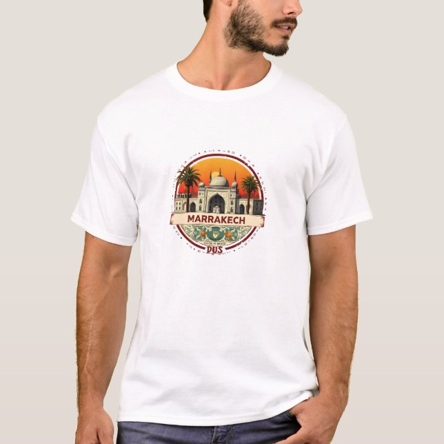 T-shirt Marrakech Travel (Devant)