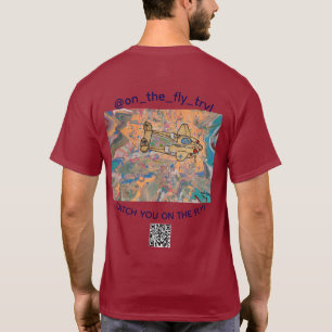 T-Shirt Marron Homme Wings of Gold