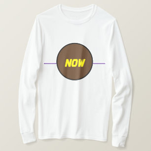 T-shirt marron Karamo