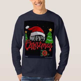 T-SHIRT MARRY CHRISTMAS T SHIRT HOMMES CLASSIQUES
