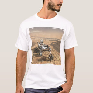 T-shirt Mars 2020 Rover Sur La Surface De Mars.