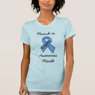 T-shirt Mars est le mois de la sensibilisation à la Trisom