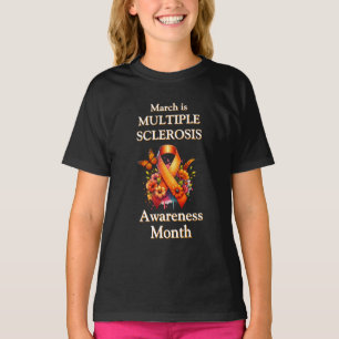 T-shirt Mars est le mois de sensibilisation à la sclérose 