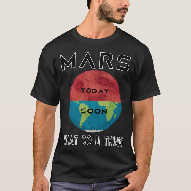 T-shirt Mars Nouvelle maison (Devant)