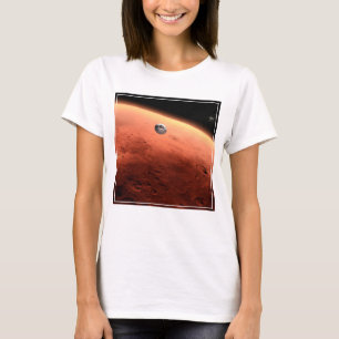 T-shirt Mars Science Laboratory approchant Mars.