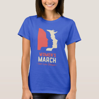 T-shirt Mars SLO - logo national des femmes