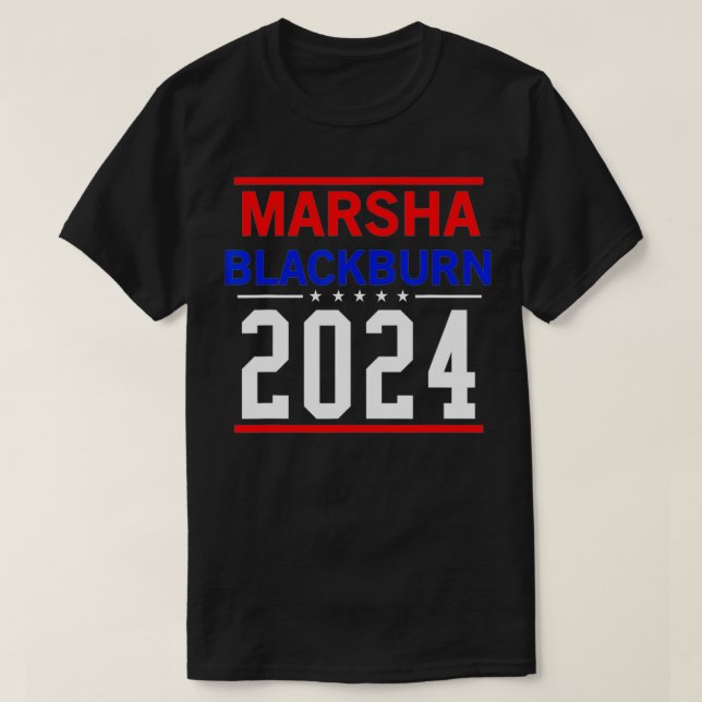 T-shirt Marsha Blackburn 2024 For President  (Design devant)