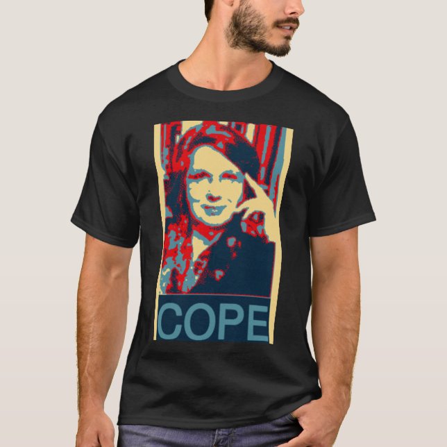 T-shirt Marsha font face IOP (Devant)