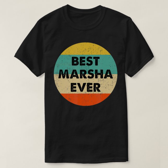 T-shirt Marsha Nom  (Design devant)