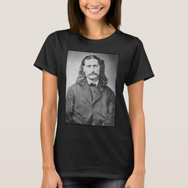 T-shirt Marshal Wild Bill Hickok Old West Gunfighter (Devant)