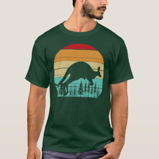 T-shirt Marsupial Australien Outback Retro Animal Kangaroo