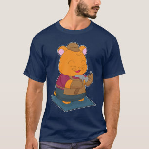 T-shirt Marteau de charpentier hamster artisanat