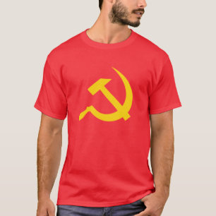 T-shirt Marteau et faucille communistes