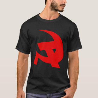 T-shirt Marteau et faucille communistes de style de DKP