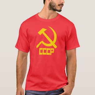 T-shirt Marteau et faucille de CCCP