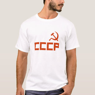 T-shirt Marteau rouge CCCP et faucille