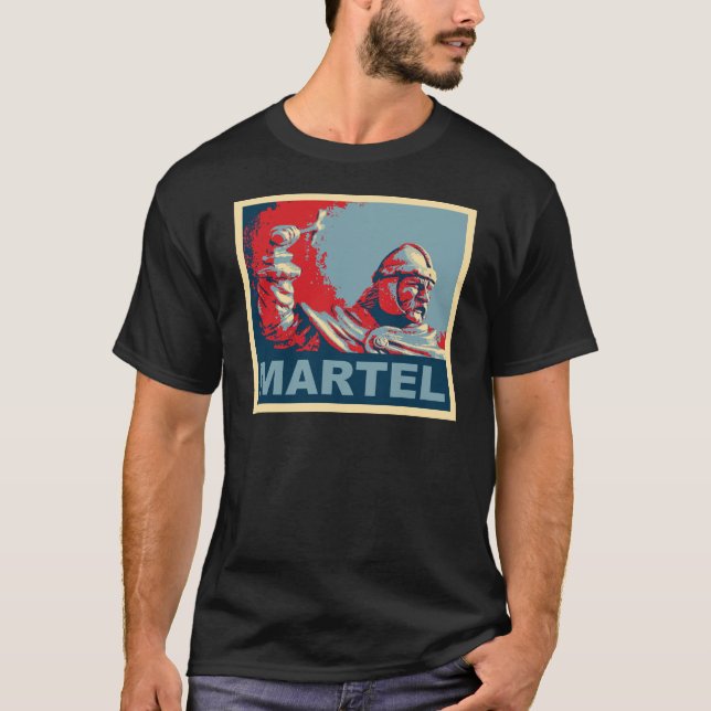T-shirt Martel (couleurs d'espoir) (Devant)