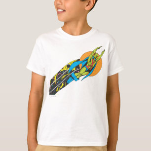 T-shirt Martian Manhunter prend l'avion