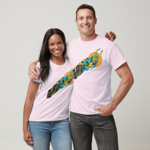 T-shirt Martian Manhunter prend l'avion