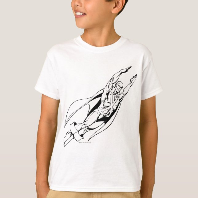 T-shirt Martian Manhunter Soit 4 (Devant)
